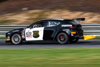 #69 Mazda 3 TC of Chris Taylor, FTG Racing, TC America Powered by Skip Barber Racing School, Barber Motorsports Park, Birmingham, AL, September 4-7, 2025.
 | SRO Motorsports Group