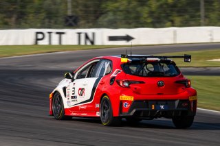 #3 Toyota GR Corolla TC of Antonio Constantino, JMF Motorsports, TC America Powered by Skip Barber Racing School, Barber Motorsports Park, Birmingham, AL, September 4-7, 2025.
 | SRO Motorsports Group