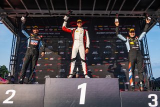 Podium at TC America Powered by Skip Barber Racing School, SRO America, Barber Motorsports Park, Birmingham, AL, September 4-7, 2025.
 | SRO Motorsports Group