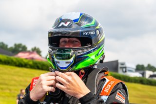 #75 Hyundai Elantra N1 TC EVO of Connor Attrell, Ricca Autosport, TC America Powered by Skip Barber Racing School, Barber Motorsports Park, Birmingham, AL, September 4-7, 2025.
 | SRO Motorsports Group
