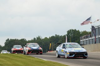 #76 Hyundai Elantra N1 TC EVO of PJ Groenke, Ricca Autosport, TC America Powered by Skip Barber Racing School, Barber Motorsports Park, Birmingham, AL, September 4-7, 2025.
 | SRO Motorsports Group