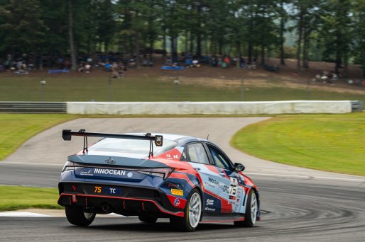 #75 Hyundai Elantra N1 TC EVO of Connor Attrell, Ricca Autosport, TC America Powered by Skip Barber Racing School, Barber Motorsports Park, Birmingham, AL, September 4-7, 2025.
 | SRO Motorsports Group