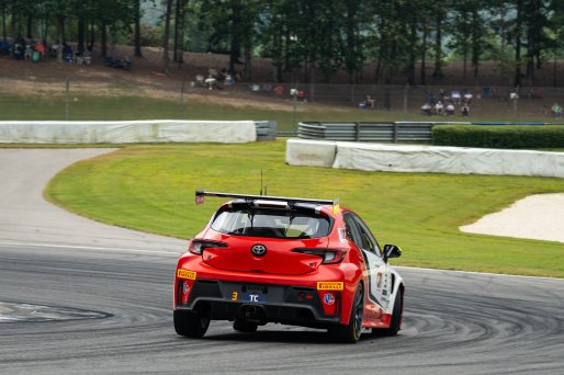 #3 Toyota GR Corolla TC of Antonio Constantino, JMF Motorsports, TC America Powered by Skip Barber Racing School, Barber Motorsports Park, Birmingham, AL, September 4-7, 2025.
 | SRO Motorsports Group