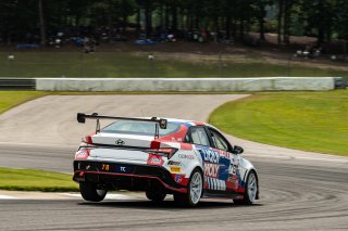 #78 Hyundai Elantra N1 TC of Jeff Ricca, Ricca Autosport, TC America Powered by Skip Barber Racing School, Barber Motorsports Park, Birmingham, AL, September 4-7, 2025.
 | SRO Motorsports Group