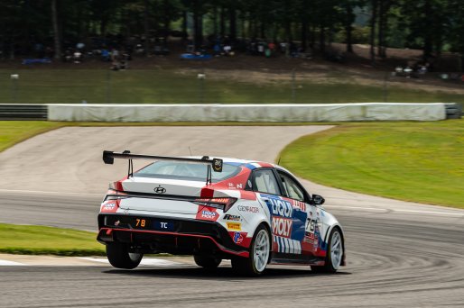 #78 Hyundai Elantra N1 TC of Jeff Ricca, Ricca Autosport, TC America Powered by Skip Barber Racing School, Barber Motorsports Park, Birmingham, AL, September 4-7, 2025.
 | SRO Motorsports Group