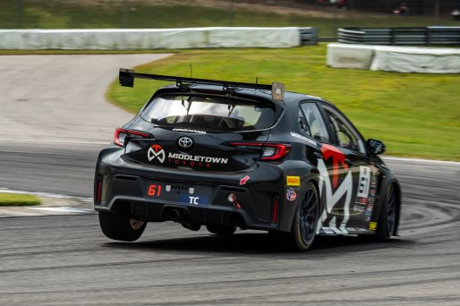 #61 Toyota GR Corolla TC of James Kilmas, Skip Barber Racing, TC America Powered by Skip Barber Racing School, Barber Motorsports Park, Birmingham, AL, September 4-7, 2025.
 | SRO Motorsports Group