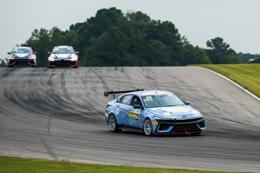 #76 Hyundai Elantra N1 TC EVO of PJ Groenke, Ricca Autosport, TC America Powered by Skip Barber Racing School, Barber Motorsports Park, Birmingham, AL, September 4-7, 2025.
 | SRO Motorsports Group