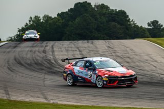 #75 Hyundai Elantra N1 TC EVO of Connor Attrell, Ricca Autosport, TC America Powered by Skip Barber Racing School, Barber Motorsports Park, Birmingham, AL, September 4-7, 2025.
 | SRO Motorsports Group