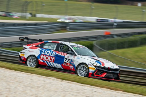 #78 Hyundai Elantra N1 TC of Jeff Ricca, Ricca Autosport, TC America Powered by Skip Barber Racing School, Barber Motorsports Park, Birmingham, AL, September 4-7, 2025.
 | SRO Motorsports Group