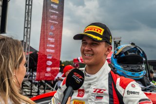#4 Toyota GR Corolla TC of Jonathon Neudorf, JMF Motorsports, TC America Powered by Skip Barber Racing School, Barber Motorsports Park, Birmingham, AL, September 4-7, 2025.
 | SRO Motorsports Group