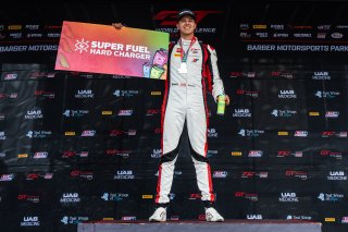 Podium at TC America Powered by Skip Barber Racing School, SRO America, Barber Motorsports Park, Birmingham, AL, September 4-7, 2025.
 | SRO Motorsports Group