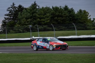#75 Hyundai Elantra N1 TC EVO of Connor Attrell, Ricca Autosport, TC America Powered by Skip Barber Racing School, Indianapolis Motor Speedway, Indianapolis, IN, October 16-19, 2025.
 | SRO Motorsports Group