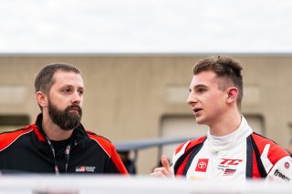 #3 Toyota GR Corolla TC of Antonio Constantino, JMF Motorsports, TC America Powered by Skip Barber Racing School, Indianapolis Motor Speedway, Indianapolis, IN, October 16-19, 2025.
 | SRO Motorsports Group