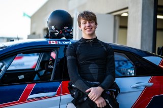 #77 Hyundai Elantra N1 TC EVO of Eric Kunz, Ricca Autosport, TC America Powered by Skip Barber Racing School, Indianapolis Motor Speedway, Indianapolis, IN, October 16-19, 2025.
 | Jason Doudt / SRO Motorsports Group