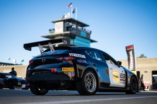 #69 Mazda 3 TC of Chris Taylor, FTG Racing, TC America Powered by Skip Barber Racing School, Indianapolis Motor Speedway, Indianapolis, IN, October 16-19, 2025.
 | Jason Doudt / SRO Motorsports Group