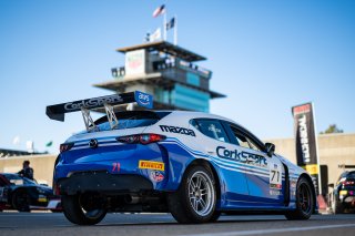 #71 Mazda 3 TC of Joey Jordan, FTG Racing, TC America Powered by Skip Barber Racing School, Indianapolis Motor Speedway, Indianapolis, IN, October 16-19, 2025.
 | Jason Doudt / SRO Motorsports Group