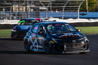 #61 Toyota GR Corolla TC of James Kilmas, Skip Barber Racing, TC America Powered by Skip Barber Racing School, Indianapolis Motor Speedway, Indianapolis, IN, October 16-19, 2025.
 | Jason Doudt / SRO Motorsports Group