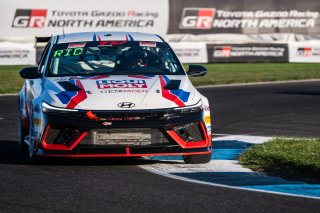#78 Hyundai Elantra N1 TC of Jeff Ricca, Ricca Autosport, TC America Powered by Skip Barber Racing School, Indianapolis Motor Speedway, Indianapolis, IN, October 16-19, 2025.
 | Jason Doudt / SRO Motorsports Group