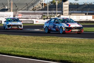 #78 Hyundai Elantra N1 TC of Jeff Ricca, Ricca Autosport, TC America Powered by Skip Barber Racing School, Indianapolis Motor Speedway, Indianapolis, IN, October 16-19, 2025.
 | Jason Doudt / SRO Motorsports Group