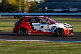 #4 Toyota GR Corolla TC of Jonathon Neudorf, JMF Motorsports, TC America Powered by Skip Barber Racing School, Indianapolis Motor Speedway, Indianapolis, IN, October 16-19, 2025.
 | Jason Doudt / SRO Motorsports Group