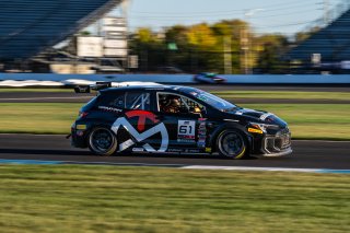 #61 Toyota GR Corolla TC of James Kilmas, Skip Barber Racing, TC America Powered by Skip Barber Racing School, Indianapolis Motor Speedway, Indianapolis, IN, October 16-19, 2025.
 | Jason Doudt / SRO Motorsports Group