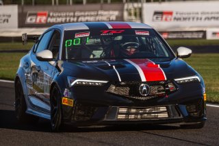 #17 Acura Integra Type S of Dean Lambros, Skip Barber Racing, TC America Powered by Skip Barber Racing School, Indianapolis Motor Speedway, Indianapolis, IN, October 16-19, 2025.
 | Jason Doudt / SRO Motorsports Group