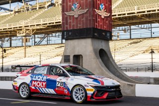 #78 Hyundai Elantra N1 TC of Jeff Ricca, Ricca Autosport, TC America Powered by Skip Barber Racing School, Indianapolis Motor Speedway, Indianapolis, IN, October 16-19, 2025.
 | SRO Motorsports Group