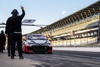 #4 Toyota GR Corolla TC of Jonathon Neudorf, JMF Motorsports, TC America Powered by Skip Barber Racing School, Indianapolis Motor Speedway, Indianapolis, IN, October 16-19, 2025.
 | SRO Motorsports Group