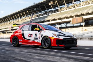 #3 Toyota GR Corolla TC of Antonio Constantino, JMF Motorsports, TC America Powered by Skip Barber Racing School, Indianapolis Motor Speedway, Indianapolis, IN, October 16-19, 2025.
 | SRO Motorsports Group
