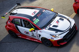 #3 Toyota GR Corolla TC of Antonio Constantino, JMF Motorsports, TC America Powered by Skip Barber Racing School, Indianapolis Motor Speedway, Indianapolis, IN, October 16-19, 2025.
 | SRO Motorsports Group