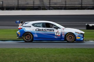 #71 Mazda 3 TC of Joey Jordan, FTG Racing, TC America Powered by Skip Barber Racing School, Indianapolis Motor Speedway, Indianapolis, IN, October 16-19, 2025.
 | SRO Motorsports Group