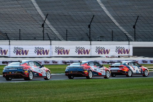 #75 Hyundai Elantra N1 TC EVO of Connor Attrell, Ricca Autosport, TC America Powered by Skip Barber Racing School, Indianapolis Motor Speedway, Indianapolis, IN, October 16-19, 2025.
 | SRO Motorsports Group