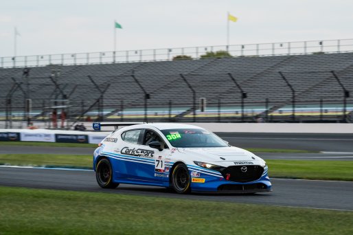#71 Mazda 3 TC of Joey Jordan, FTG Racing, TC America Powered by Skip Barber Racing School, Indianapolis Motor Speedway, Indianapolis, IN, October 16-19, 2025.
 | SRO Motorsports Group