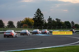 #74 Hyundai Elantra N1 TC EVO of Alana Carter, Ricca Autosport, TC America Powered by Skip Barber Racing School, Indianapolis Motor Speedway, Indianapolis, IN, October 16-19, 2025.
 | SRO Motorsports Group