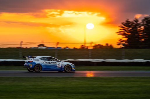 #71 Mazda 3 TC of Joey Jordan, FTG Racing, TC America Powered by Skip Barber Racing School, Indianapolis Motor Speedway, Indianapolis, IN, October 16-19, 2025.
 | SRO Motorsports Group