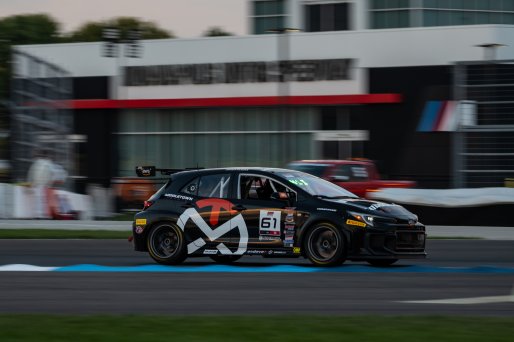#61 Toyota GR Corolla TC of James Kilmas, Skip Barber Racing, TC America Powered by Skip Barber Racing School, Indianapolis Motor Speedway, Indianapolis, IN, October 16-19, 2025.
 | SRO Motorsports Group