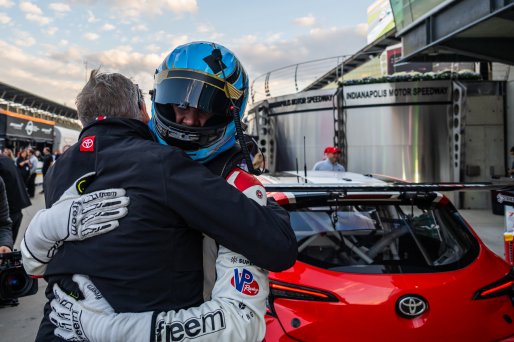 #4 Toyota GR Corolla TC of Jonathon Neudorf, JMF Motorsports, TC America Powered by Skip Barber Racing School, Indianapolis Motor Speedway, Indianapolis, IN, October 16-19, 2025.
 | SRO Motorsports Group