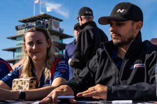 #78 Hyundai Elantra N1 TC of Jeff Ricca, Ricca Autosport, TC America Powered by Skip Barber Racing School, Indianapolis Motor Speedway, Indianapolis, IN, October 16-19, 2025.
 | SRO Motorsports Group