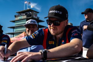 #75 Hyundai Elantra N1 TC EVO of Connor Attrell, Ricca Autosport, TC America Powered by Skip Barber Racing School, Indianapolis Motor Speedway, Indianapolis, IN, October 16-19, 2025.
 | SRO Motorsports Group