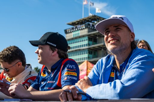 #76 Hyundai Elantra N1 TC EVO of PJ Groenke, Ricca Autosport, TC America Powered by Skip Barber Racing School, Indianapolis Motor Speedway, Indianapolis, IN, October 16-19, 2025.
 | SRO Motorsports Group