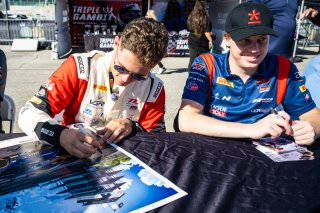 #79 Hyundai Elantra N1 TC of CJ Sepulveda, Ricca Autosport, TC America Powered by Skip Barber Racing School, Indianapolis Motor Speedway, Indianapolis, IN, October 16-19, 2025.
 | SRO Motorsports Group