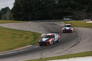#8 Hyundai Elantra N1 TC EVO of Justin Gravett, Ricca Autosport, #78 Hyundai Elantra N1 TC EVO of Matan Rosenberg, TC America, TC, SRO America, Barber Motorsport Park, Leeds, AL, Sept 24 - 27, 2026
 | Andrew Miterko Photography LLC &copy;2026