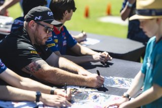 Autograph Session, #18 Hyundai Elantra N1 TC EVO of Shelby Mills, Fawn Group MS by Ricca Autosport, TC America, TC, SRO America, Barber Motorsport Park, Leeds, AL, Sept 24 - 27, 2026
 | Fred Hardy | Echo & Origin | www.echoandorigin.studio &copy;2026