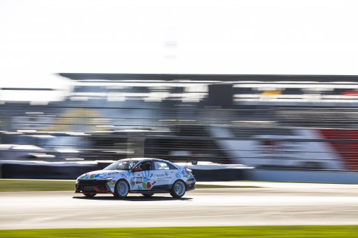 #33 Hyundai Elantra N1 TC EVO of Eric Kunz, Ricca Autosport, TC America, TC, SRO America, Indianapolis 8 Hour, Indianapolis Motor Speedway, Speedway, IN, Oct 7 - 11, 2026
 | Andrew Miterko Photography LLC &copy;2026