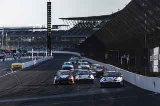 Race 1 Start, #4 Toyota GR Corolla TC of Braydon Arthur, JMF Motorsports, TC America, TC, SRO America, Indianapolis 8 Hour, Indianapolis Motor Speedway, Speedway, IN, Oct 7 - 11, 2026
 | Andrew Miterko Photography LLC &copy;2026