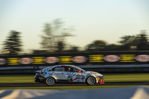 #33 Hyundai Elantra N1 TC EVO of Eric Kunz, Ricca Autosport, TC America, TC, SRO America, Indianapolis 8 Hour, Indianapolis Motor Speedway, Speedway, IN, Oct 7 - 11, 2026
 | Andrew Miterko Photography LLC &copy;2026