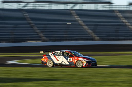 #8 Hyundai Elantra N1 TC EVO of Justin Gravett, Ricca Autosport, TC America, TC, SRO America, Indianapolis 8 Hour, Indianapolis Motor Speedway, Speedway, IN, Oct 7 - 11, 2026
 | Andrew Miterko Photography LLC &copy;2026