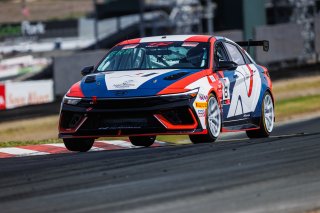 #8 Hyundai Elantra N1 TC EVO/VO of Justin Gravett, Ricca Autosport, TC America, TC, SRO America, Sonoma Raceway, Sonoma, CA, Mar 26 - 28, 2026
 | SRO Motorsports Group