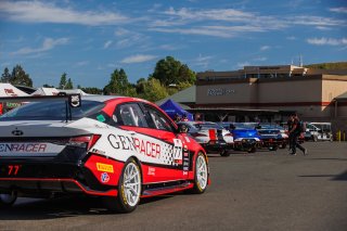 #77 Hyundai Elantra N1 TC EVO of Andre Castro, Ricca Autosport, TC America, TC, SRO America, Sonoma Raceway, Sonoma, CA, Mar 26 - 28, 2026
 | Andrew Miterko Photography LLC &copy;2026