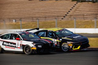 #7 Acura Integra Type-S DE5 of Dean Lambros, Skip Barber Racing, #18 Hyundai Elantra N1 TC EVO of Shelby Mills, Fawn Group MS by Ricca Autosport, TC America, TC, SRO America, Sonoma Raceway, Sonoma, CA, Mar 26 - 28, 2026
 | Andrew Miterko Photography LLC &copy;2026